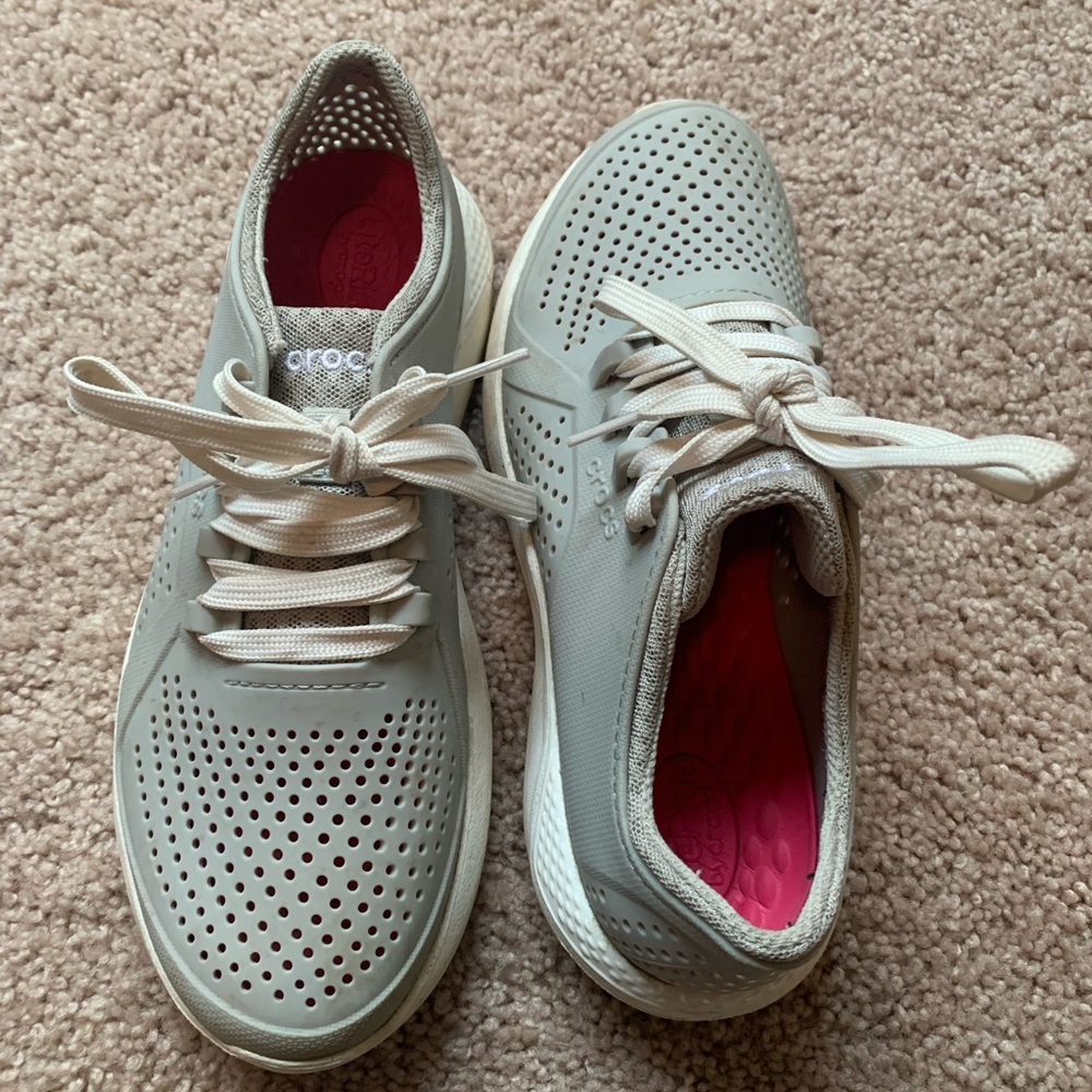 •CROCS sneakers